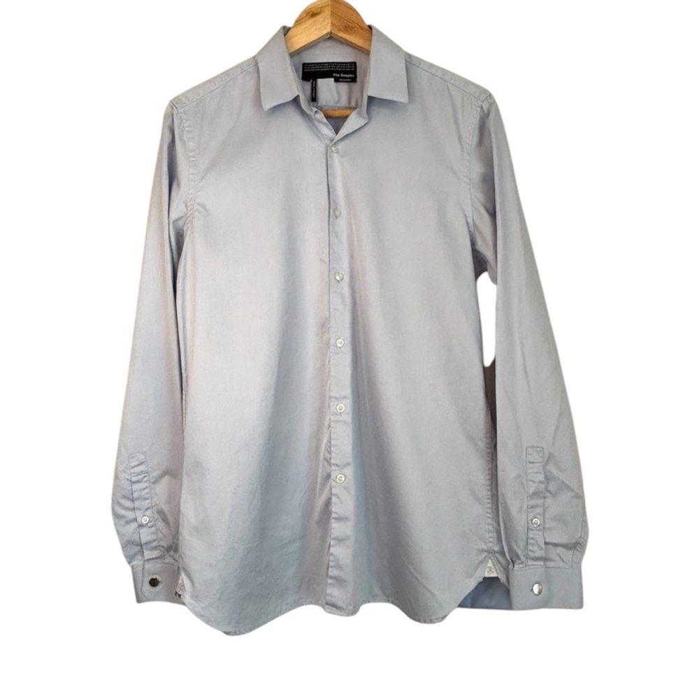 The Kooples Adjusted Button Down Shirt Light Blue Men's Size Small